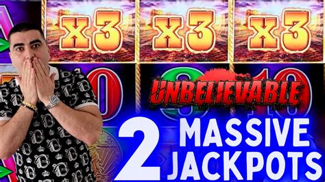 **MASSIVE JACKPOTS + HUGE WINS .